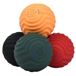 Stable Hollow EVA Rubber Fitness Grid Rollga Foam Hair Rollers with Massage Ball, Full Joinfit Foam Roller