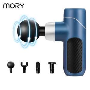 Mory Back Massage Gun Adjustable Cordless Portable Percussion Pocket Mini Muscle Massager