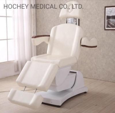 Hochey Medical Cheap Price Electric Facial Thai Adjustable Height Beauty Salon Facial Bed Massage Table Bed
