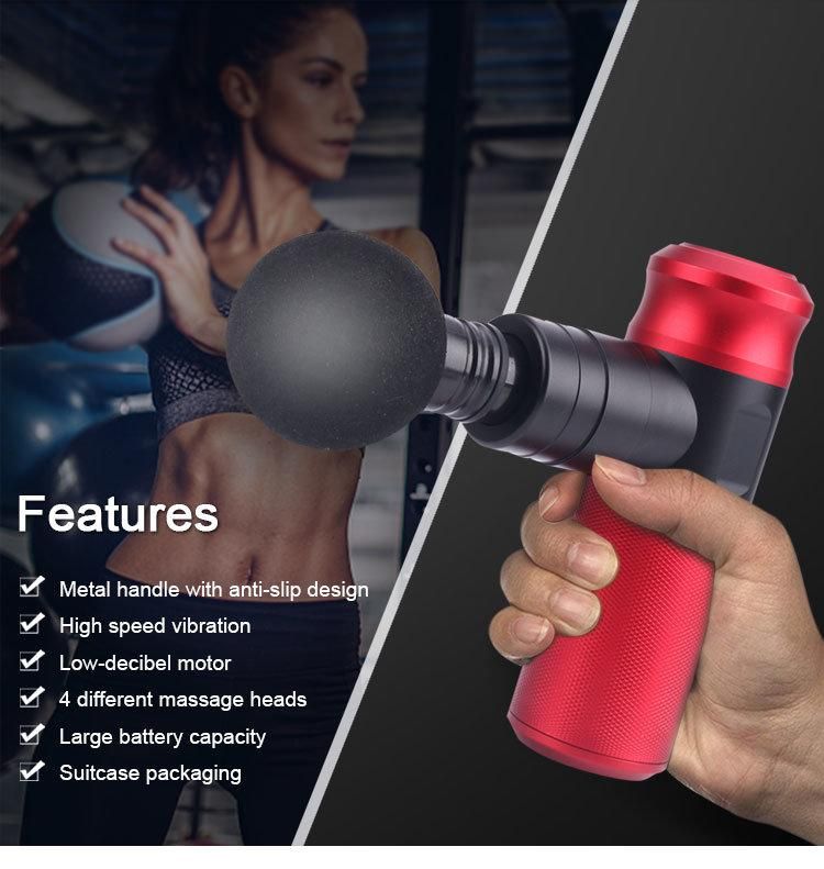 Wireless Rechargeable Handheld Mini Deep Pressure Muscle Massage Gun