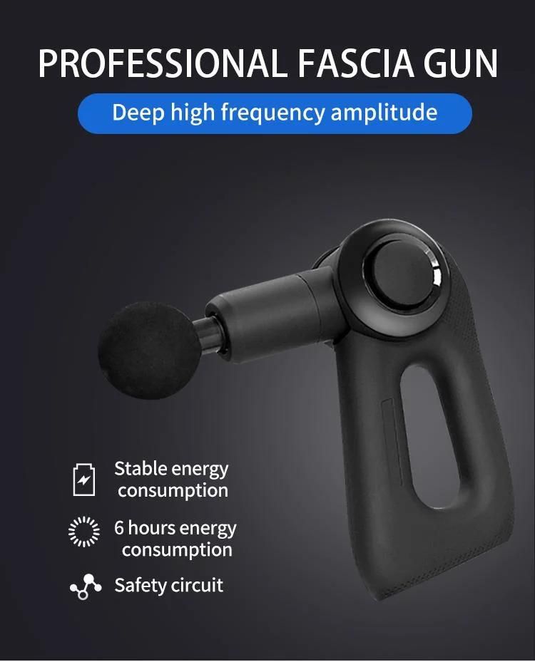 Rechargeable Muscle Percussion Massage Gun with Long Working Time