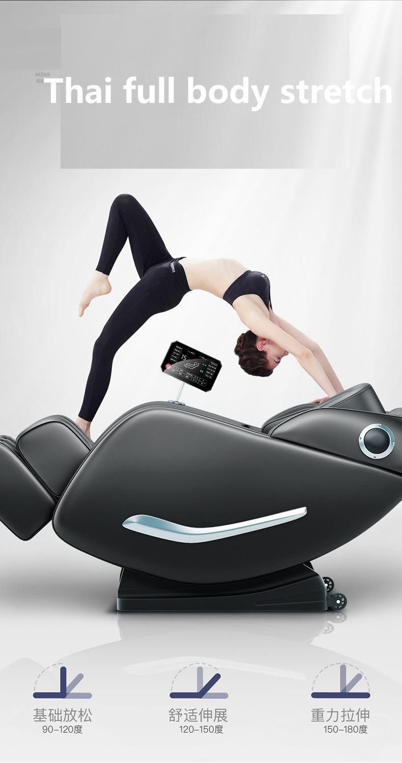 X5 Real Relax Massage Chair Thai Full Body Stretch Zero Gravity Shiatsu Recliner Massage Chair