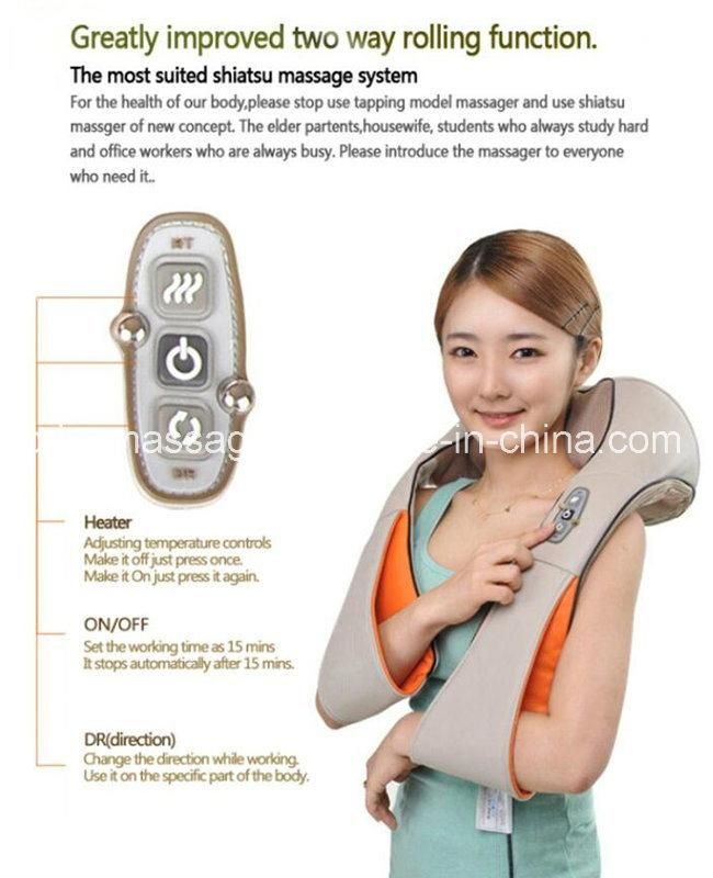 Perfect Vibrating Shiatsu Neck Massage Belt