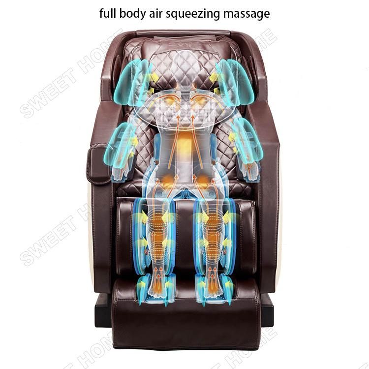 Electric Luxury Ls Track Full Body From Back to Buttock Care 4D Zero Gravity Massage Chair
