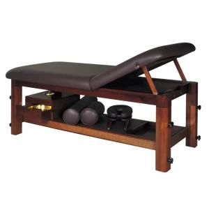 Thai SPA Salon Wooden Furniture Ayurveda Oil Thai Solid Wood Massage Chair (08D01)
