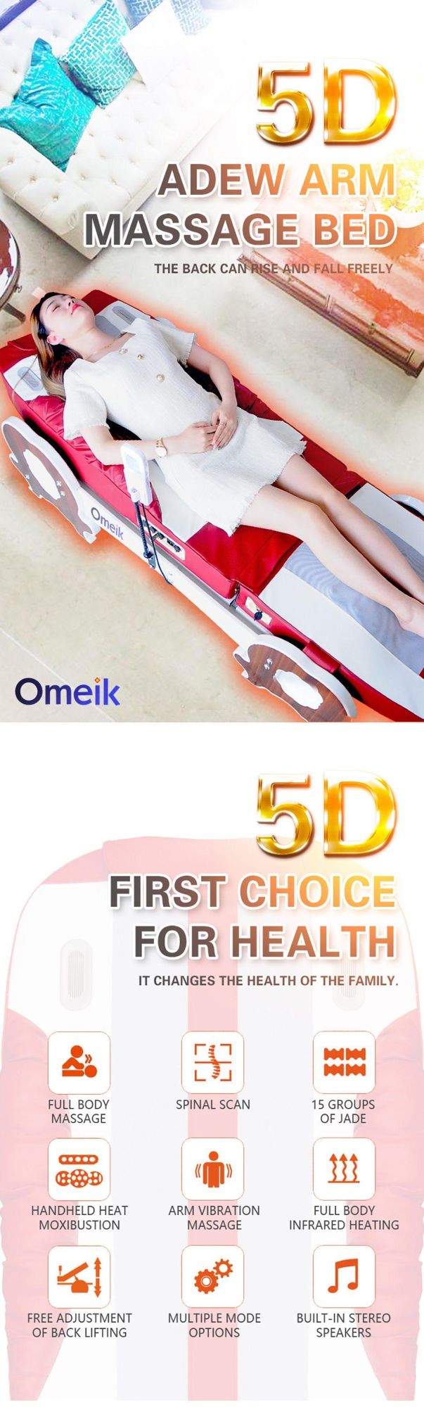 Luxurious Design Massage Bed for Pregnant Women
