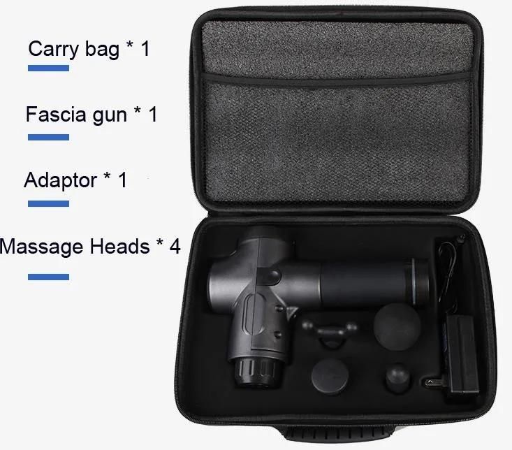 Professional Portable 24V Body Relax Cordless Digital Massage Gun