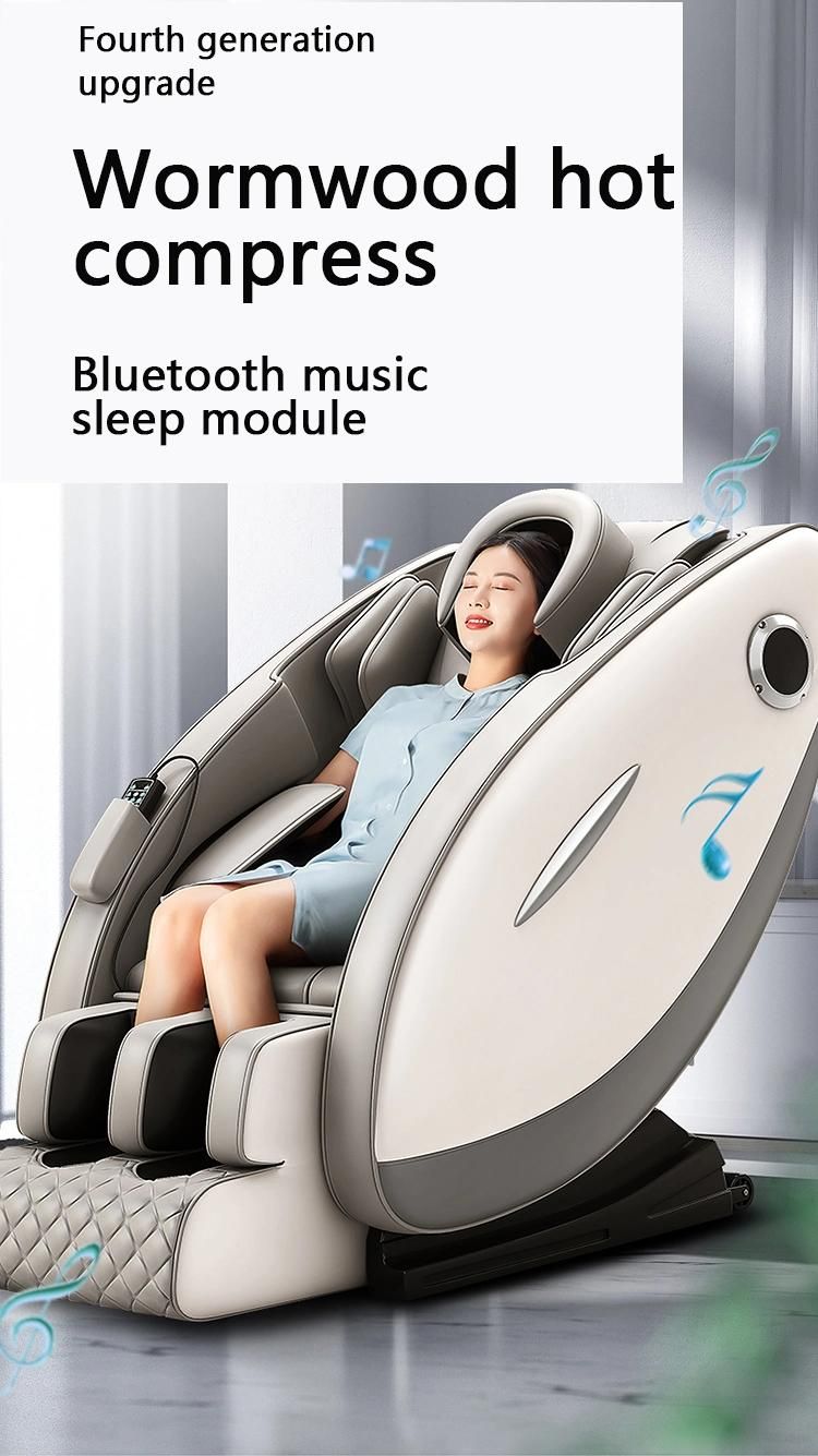 Sauron Q1 Japan 3D Luxury Electric 4D Zero Gravity Full Body Shiatsu Recliner Massage Chair