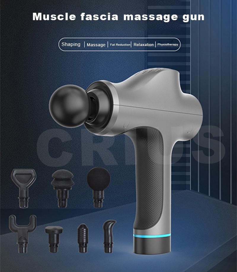 20 Speed Cordless Handheld Vibration Body Massager Muscle Massage Gun