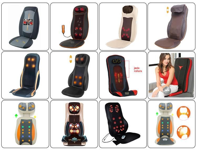 Electric Car and Home Portable Body Shiatsu Back Massage Cushion
