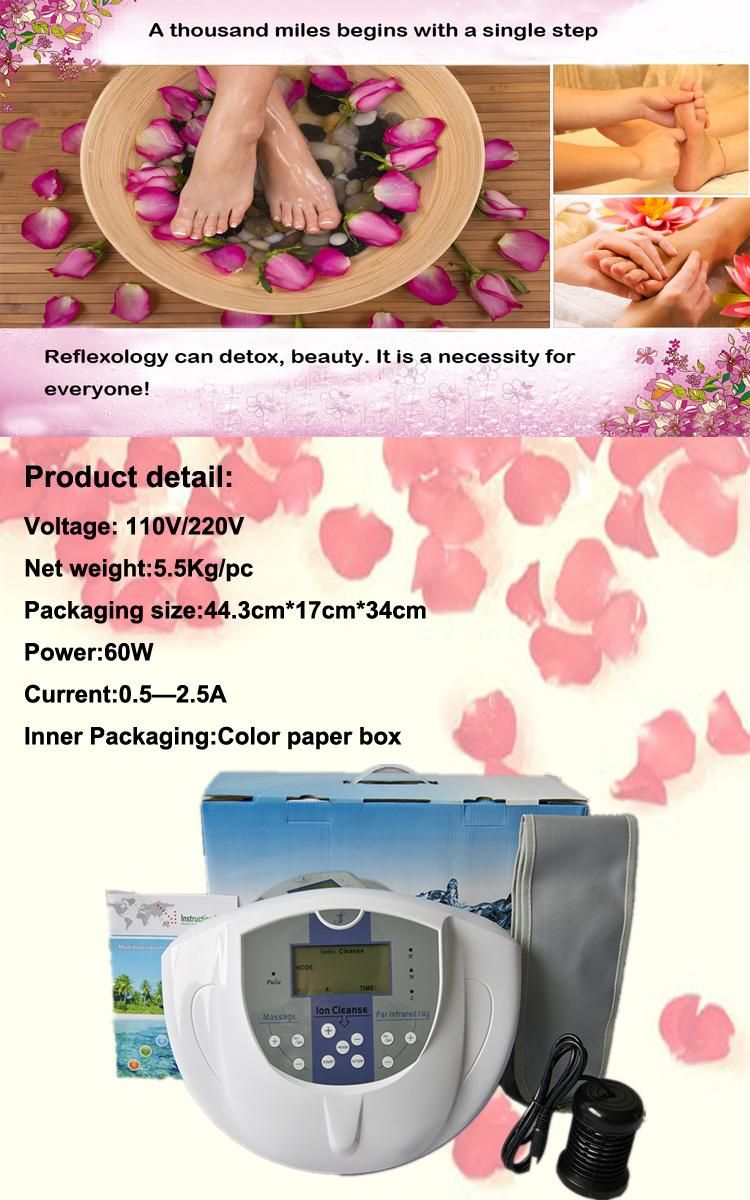 Chinese Factory Ion Cleanser Detox Detoxify Machine Ion Cleanse Foot Bath SPA Detox Machine