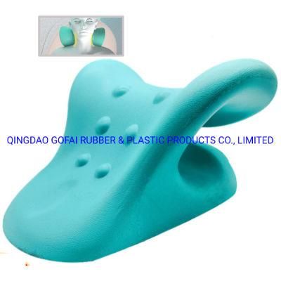 PU Foam Cervical Traction Device Neck and Shoulder Relaxer Pain Relief Cervical Spine Traction Pillow Massage Neck Chiropractic Pillow