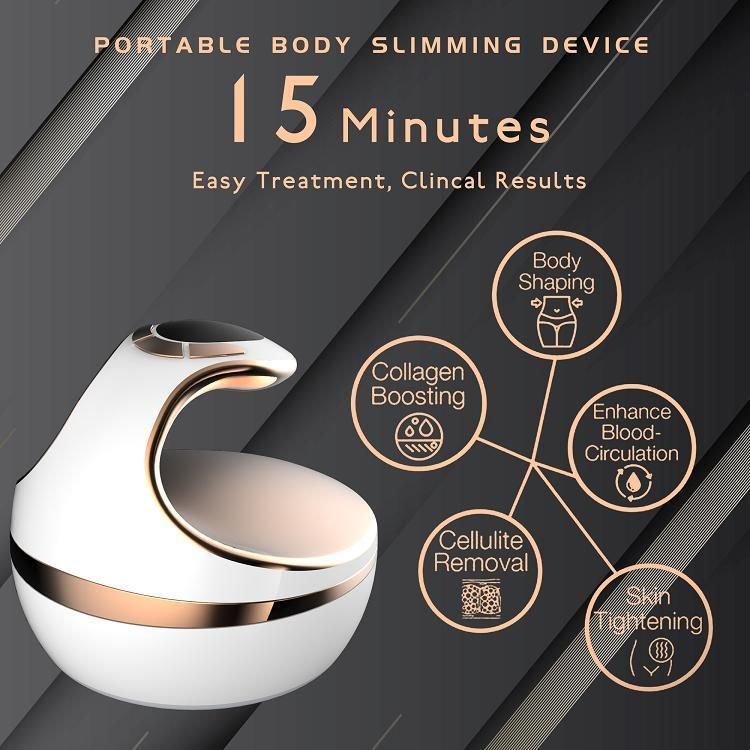 Heated Vibrating Breast Firming Massager Beauty Equipment Micro-Current USB Galvanic Breast Enhancer Body Slimming Machine