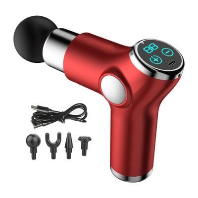 Factory Portable Massage Gun Deep Tissue Percussion Massager Body Relaxation Electric Muscle Facial Gun