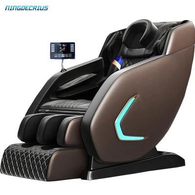 Ningdecrius C320L-21 Electric Full Body Massager Heated Blood Circulation with Breathing Light 4D Zero Gravity Massage Chair