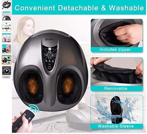 Professional Reflexology Air Pressure Shiatsu Foot SPA Massage Machine