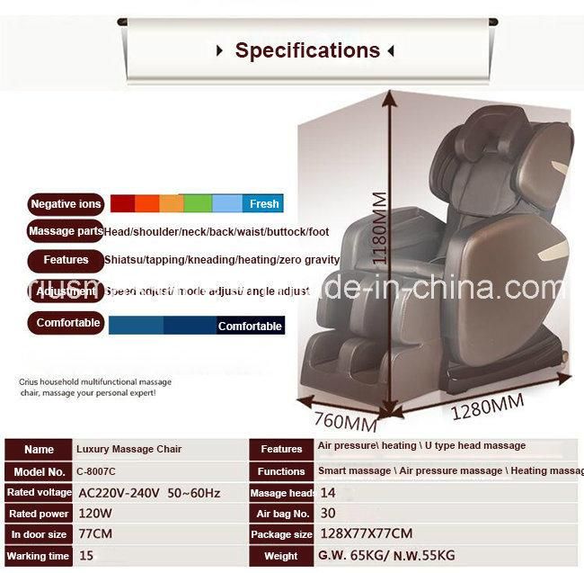 Luxury Zero Gravity Capsule Massage Chair