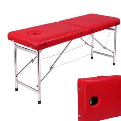 Folding Massage Table Bed SPA Tattoo Couch Beauty Salon Portable Aesthetic Stretchers for Massage