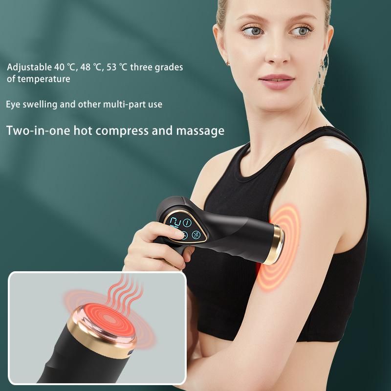 LED Screen Fascial Massager Massage Stick Body Muscle