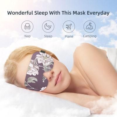 High Quality OEM Travel Cotton Eye Mask Eyemask