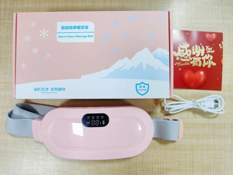 Professional Heating Body Care Waist Abdomen Vibrating Menstrual Massager Belt