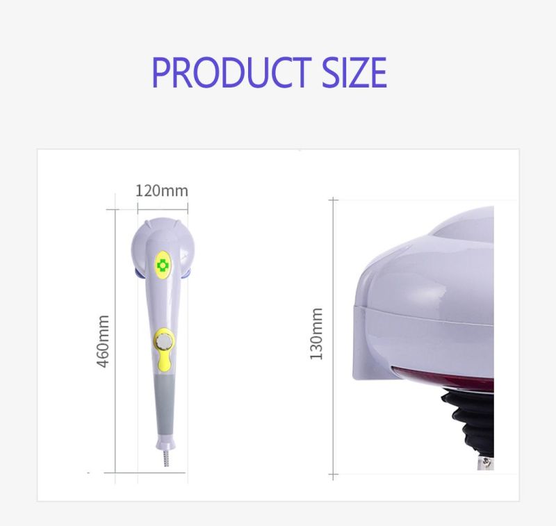 Infrared Massage Stick China Manufacturer 8 Heads Electric Body Massage Hammer
