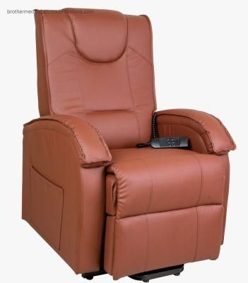 Portable Full Body Leather Power Lift electronic Massage Recliner Chair