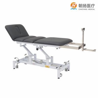 Ultra Luxury Medical Instrument 4 Section Electric Traction Bed