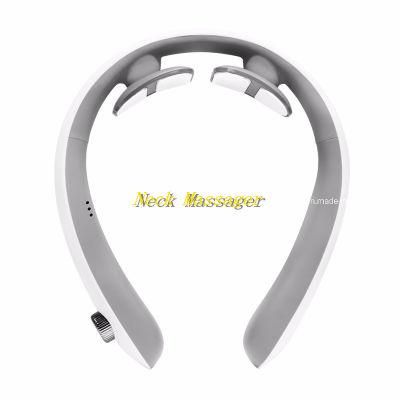 Wireless Neck Massager Pulse Masajeador De Cuello Massagers for Neck and Back with Heat Neck Massaging Cervica Massager