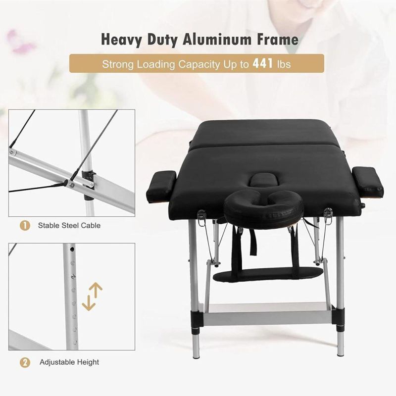 Portable Massage Table Adjustable Massage Table for Professional Massage Bed