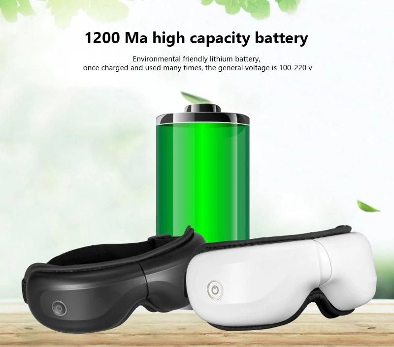 Customized Intelligent Portable Eye Massager with Heat Music Function