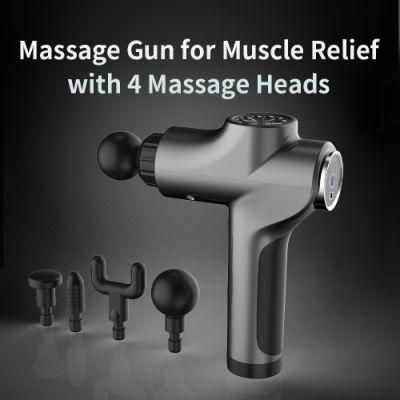 Smart Muscle Fascia Relax Fascia Gun Cordless Deep Tissue Pain Relief Tissue Massage Gun Deeply Relax 8 Massage Heads