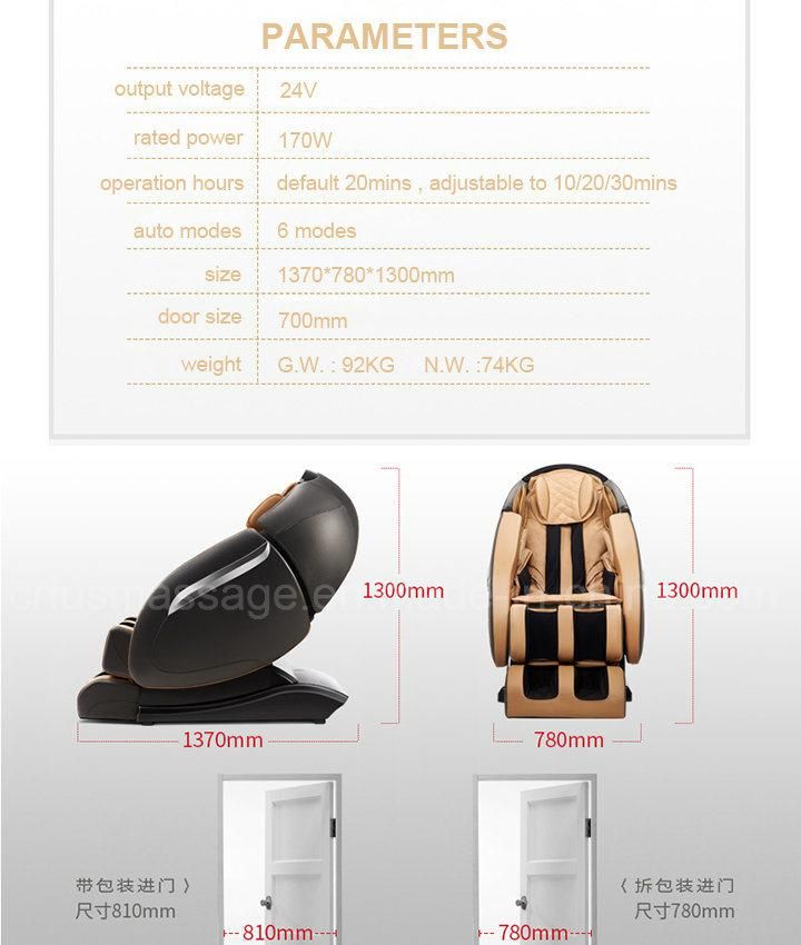 Double SL-Track Full Body Care Foot Massage Chair