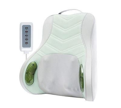 Dropshipping Heat Function Vibration Waist Low Back Massager, Sciatica Pain Relief Relaxation Electric Back Massage Cushion