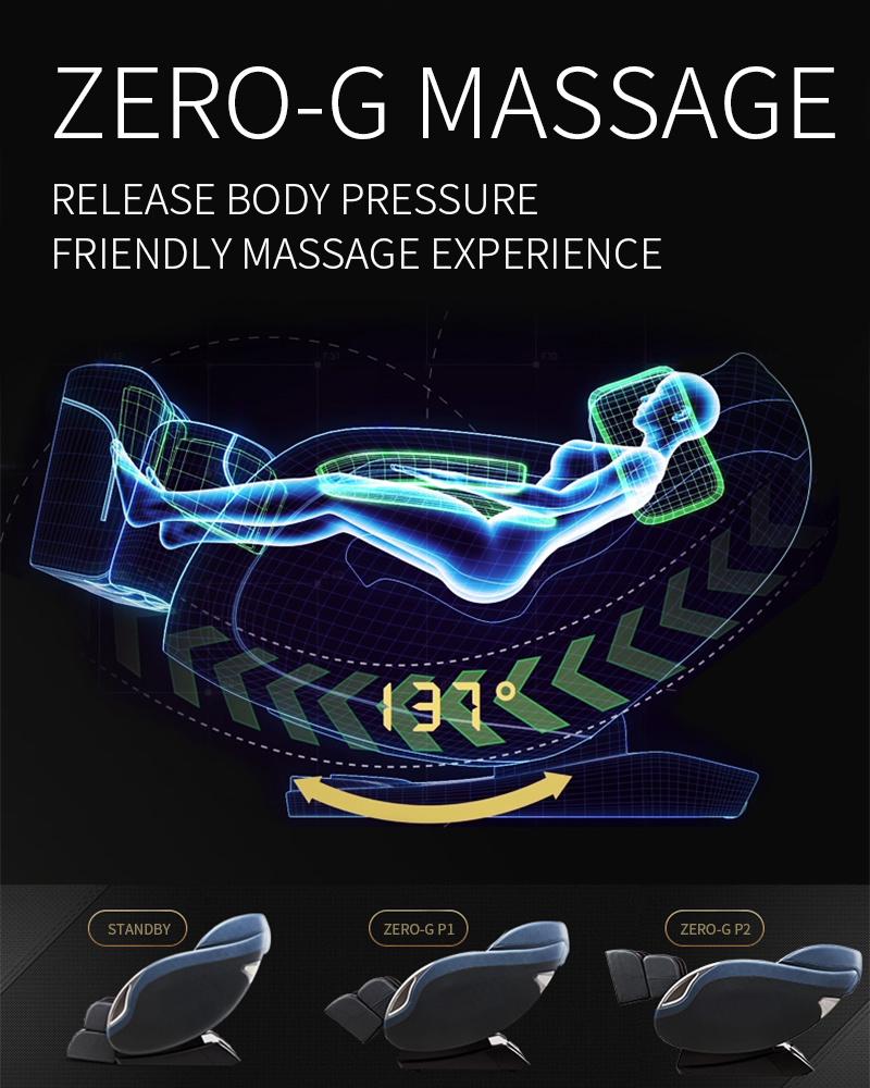 2022 Wholesale Best Full Body Massage Equipment 3D Shiatsu Massage Chair