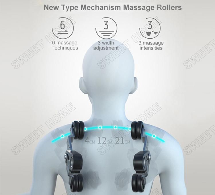 Modern Electric Luxury Shiatsu Back Leg Foot Chair Massager Zero Gravity 4D Full Body Massage Chair with Bluetooth Music