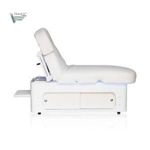 New VIP Club Beauty Salon SPA Chair Electric Massage Thermal Table Facial Bed with 3 Motor