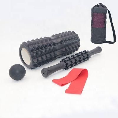 Foam Roller and Massage Stick 5 in 1 Set for Deep Tissue Muscle Massage