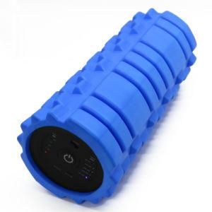 Rechargeable Electric Vibrating 4 Speed Massage Intensity Foam Roller