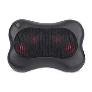 Infrared Heating Back Electric Vibration Massage Pillow, Full Body Rolling Kneading Heated Shiatsu Neck Massager Pillow