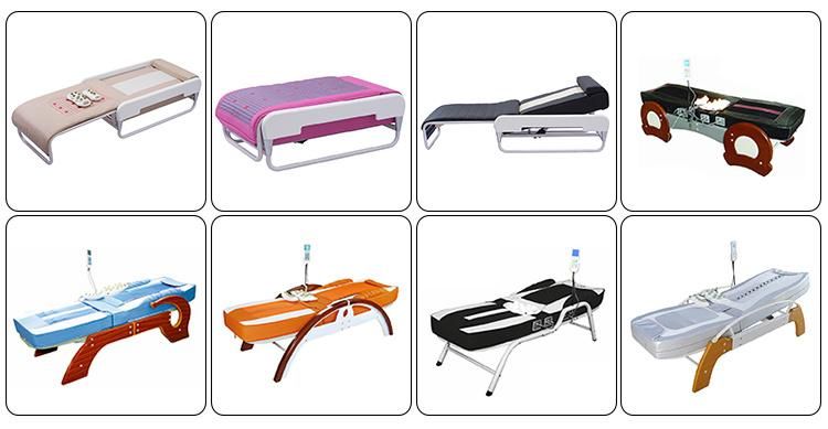 Airbag Press Leg Part Thermal Heating Jade Roller Kneading Shiatsu Massage Bed Massage Table