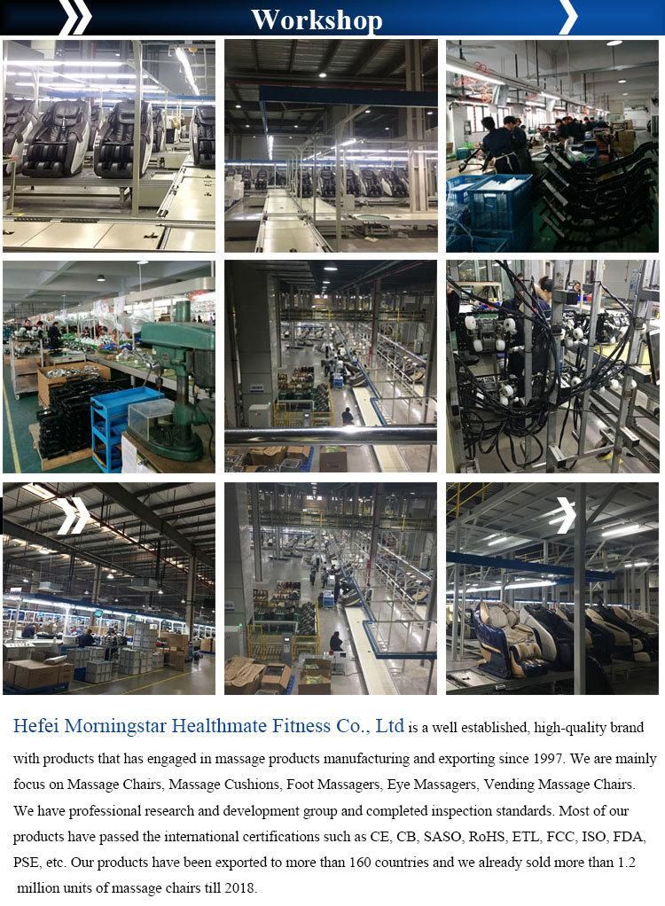 Factory Wholesale Zero Gravity SL Track Massage Chair Machine