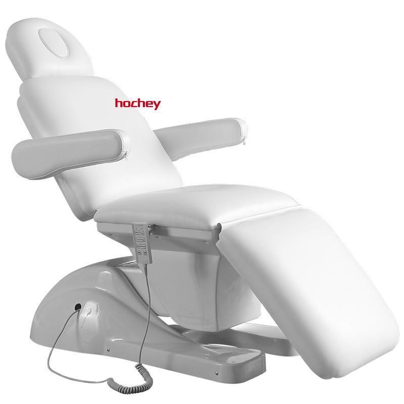 Hochey Medical Cosmetic Surgery Beauty Salon Equipment 4 Motors Electric Facial Bed Clinic Beauty Salon Bed for Clinic
