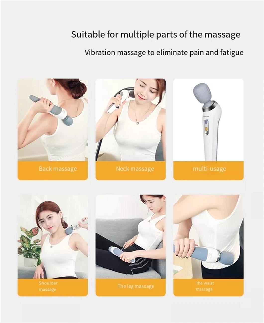 Rechargeable Handheld Massager Vibrating Muscle Massage Stick