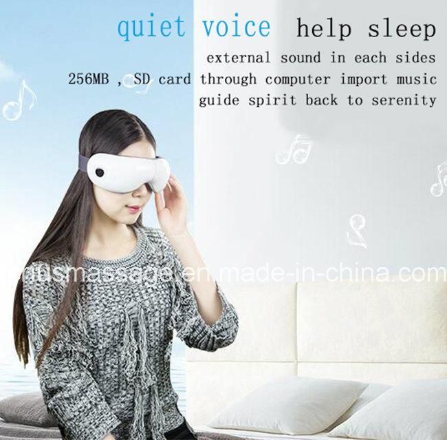 Rechargeable Aire Pressure Eye Massager with MP3 Music Player