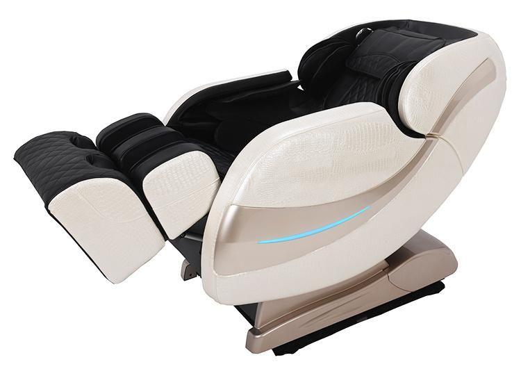 OEM SL Track Luxury Electric Infrared Heat Shiatsu Masaje 3D Zero Gravity Jade Massage Chair with Bluetooth Music