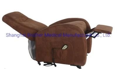 Multi-Function PU Leather Fine Workmanship Heat Recliner Lift Chair with Good Service
