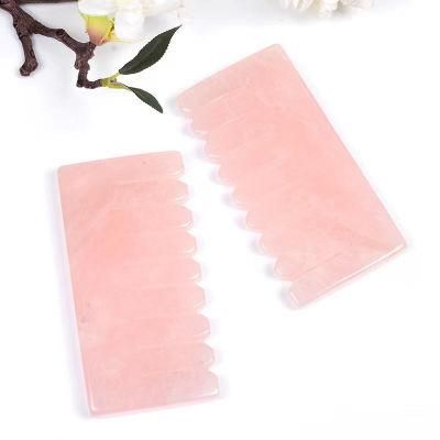 Jade Guasha Massage Comb Gua Sha Scarping Facial Tools