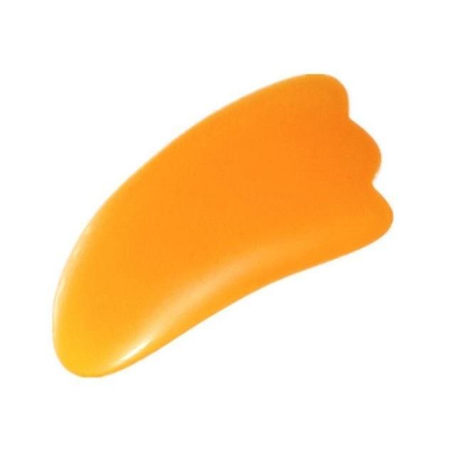 Natural Resin SPA Scraping Plate Body Massager Chinese Traditional Acupuncture Massage Face Guasha Board Beeswax Scrape Therapy