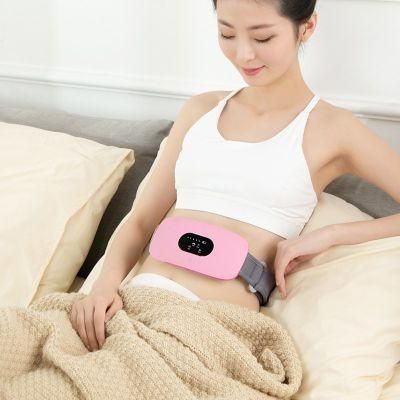 Hezheng EMS Abdomen Massager Lumbar Electric Vibrating Belly Massage Belt Machine for Pain Relief